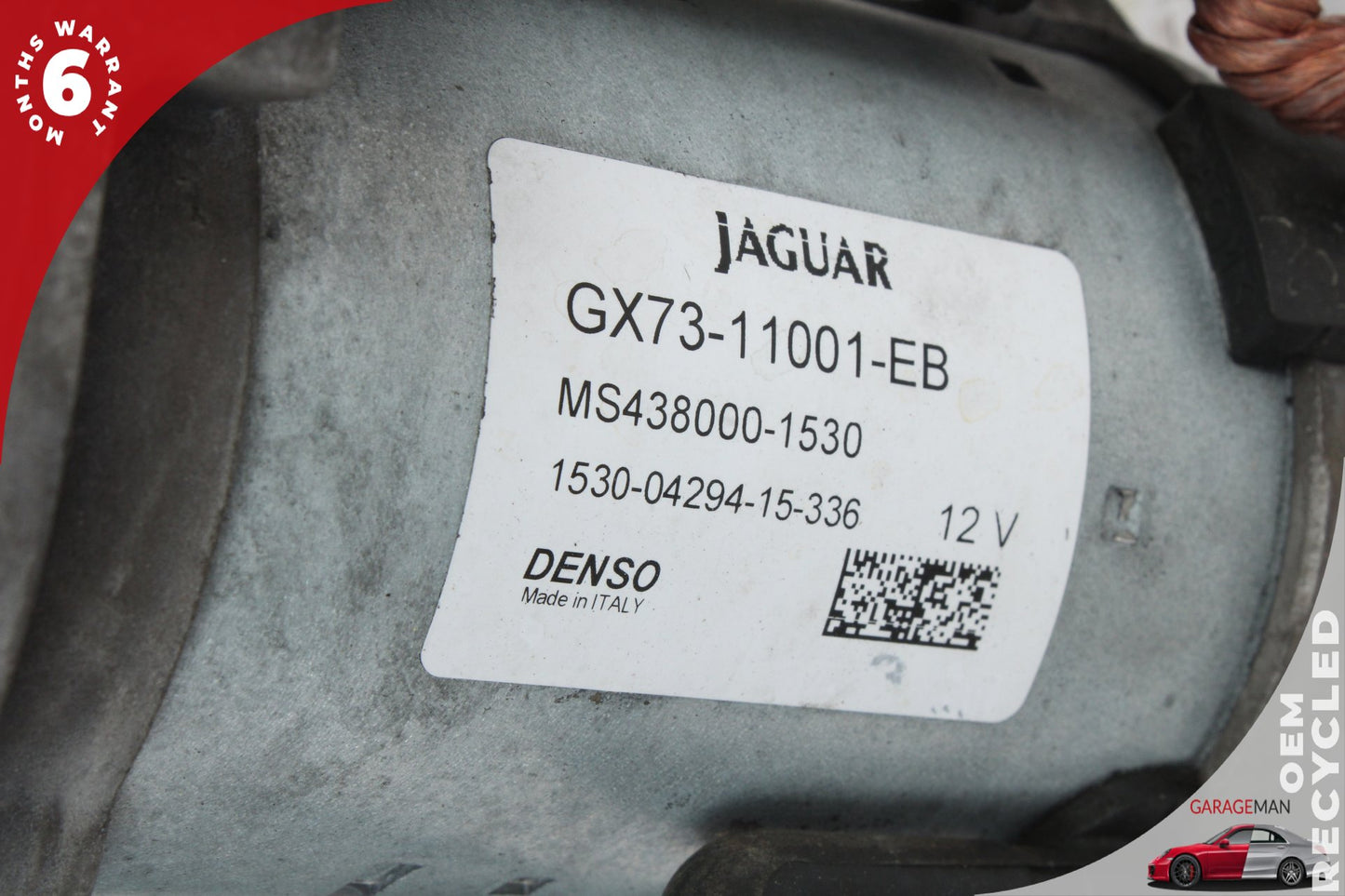 2016-2023 Jaguar XF X260 F-Type XE Engine Starter Motor GX7311001EB OEM