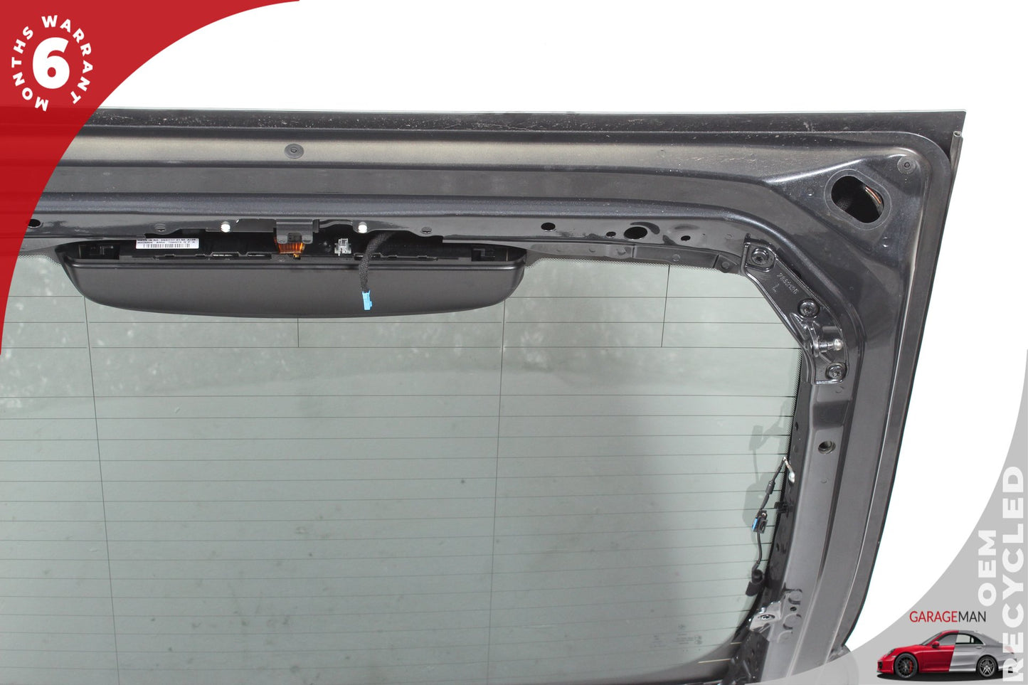 2014-2020 BMW 430i F36 Rear Trunk Lid Panel w/ Window Glass Gray 7347927 OEM