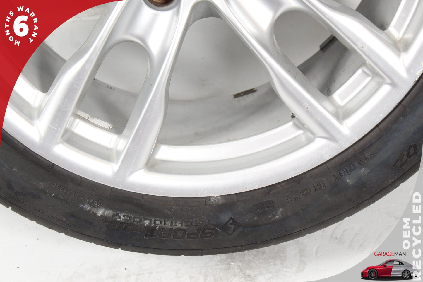 2013-2016 Porsche Boxster 981 Wheel Rim w/ Tire 9.5JX19H2 ET45 98136214302 OEM