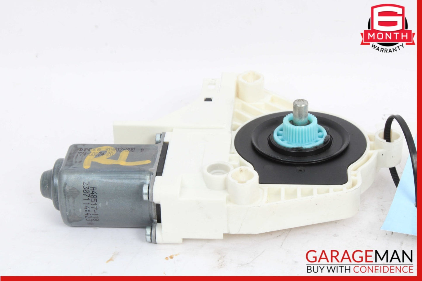 2009-2018 Audi A6 C7 Sedan Rear Left Window Regulator Motor 8K0959811 OEM