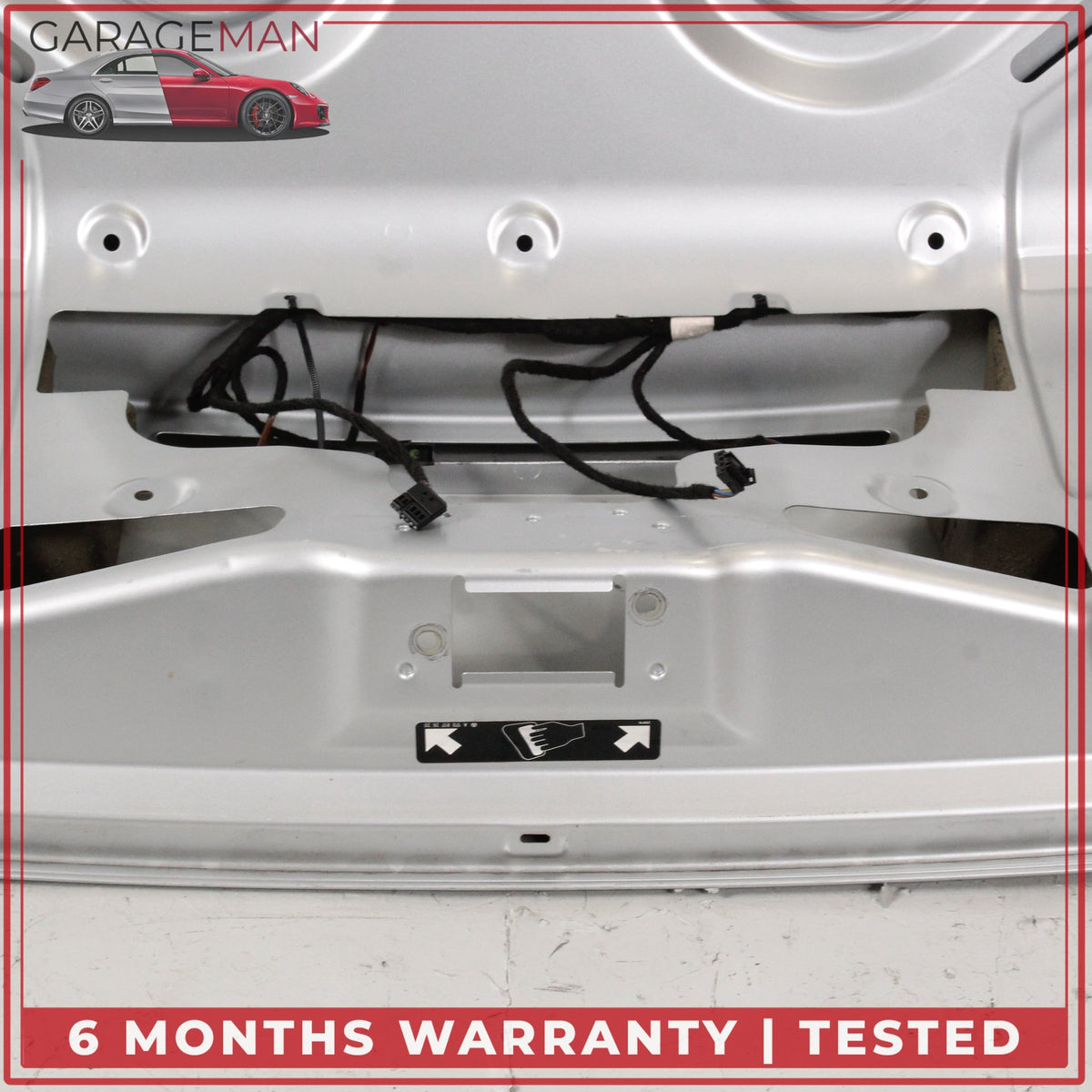 2005-2011 Mercedes R171 SLK280 SLK350 Rear Trunk Lid Panel Silver Metallic OEM