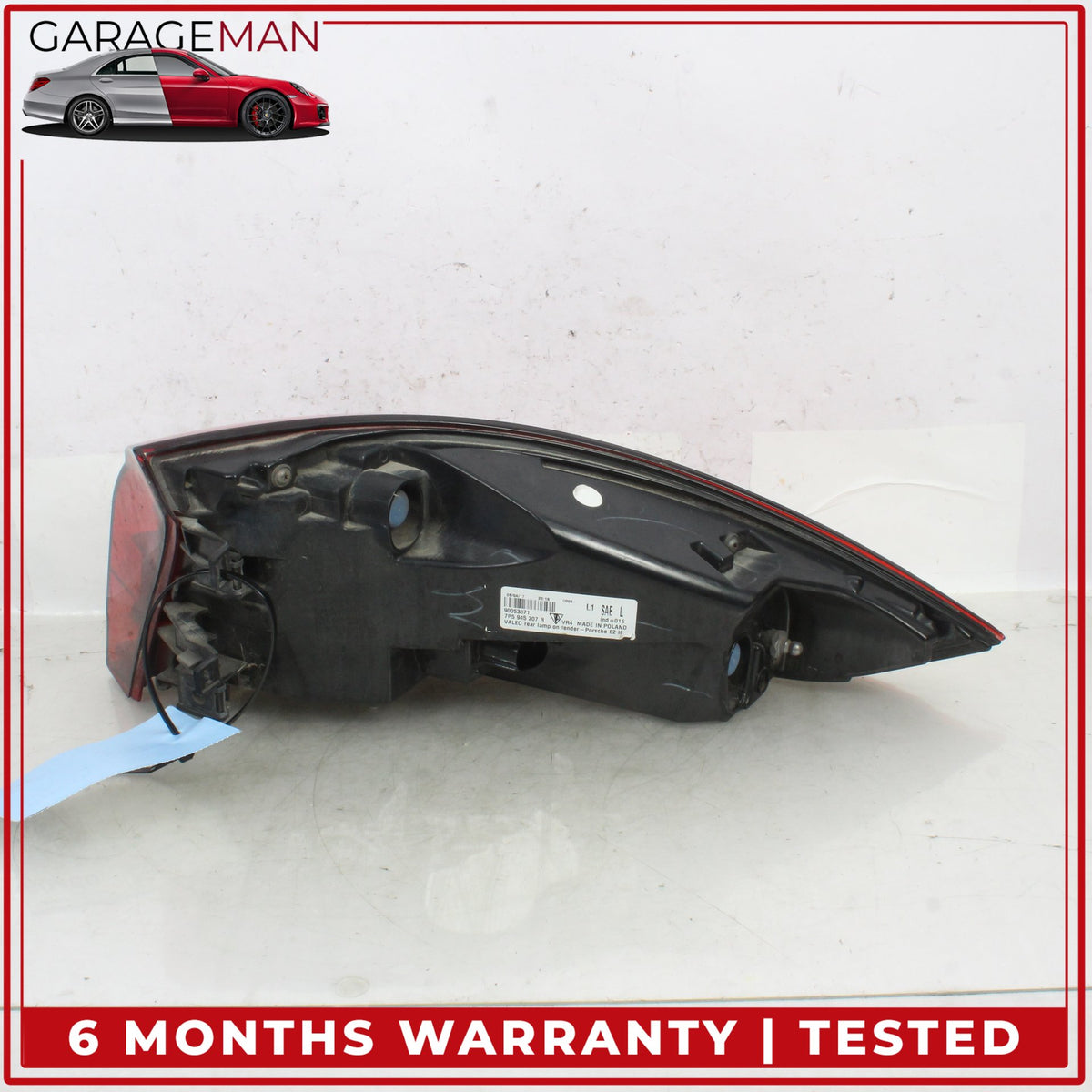 2015-2018 Porsche Cayenne 958 Rear Left Outer Tail Light Lamp 7P5945207R OEM