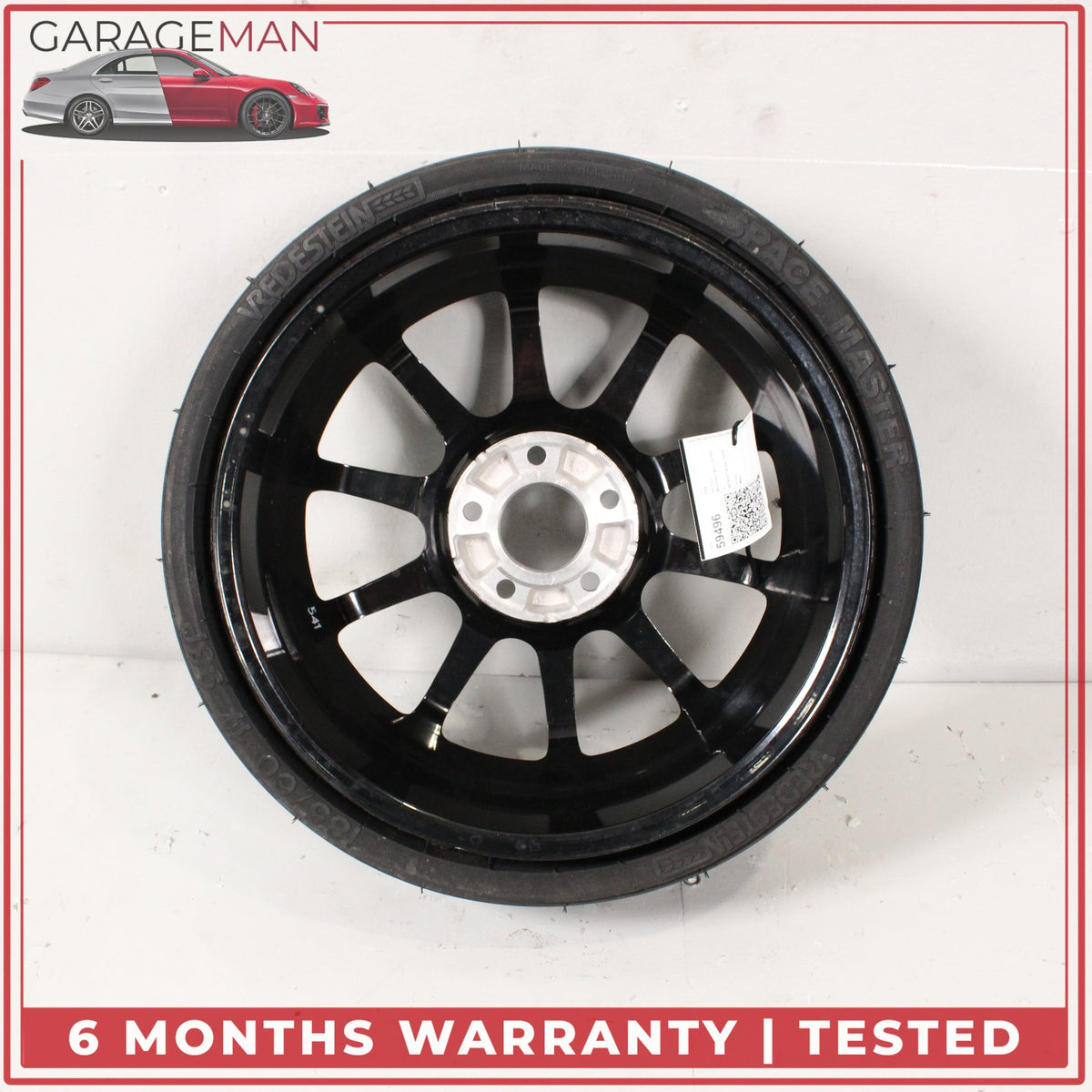 2003-2012 Mercedes R230 SL500 Emergency Spare Tire Wheel Donut Rim 17" 17 OEM