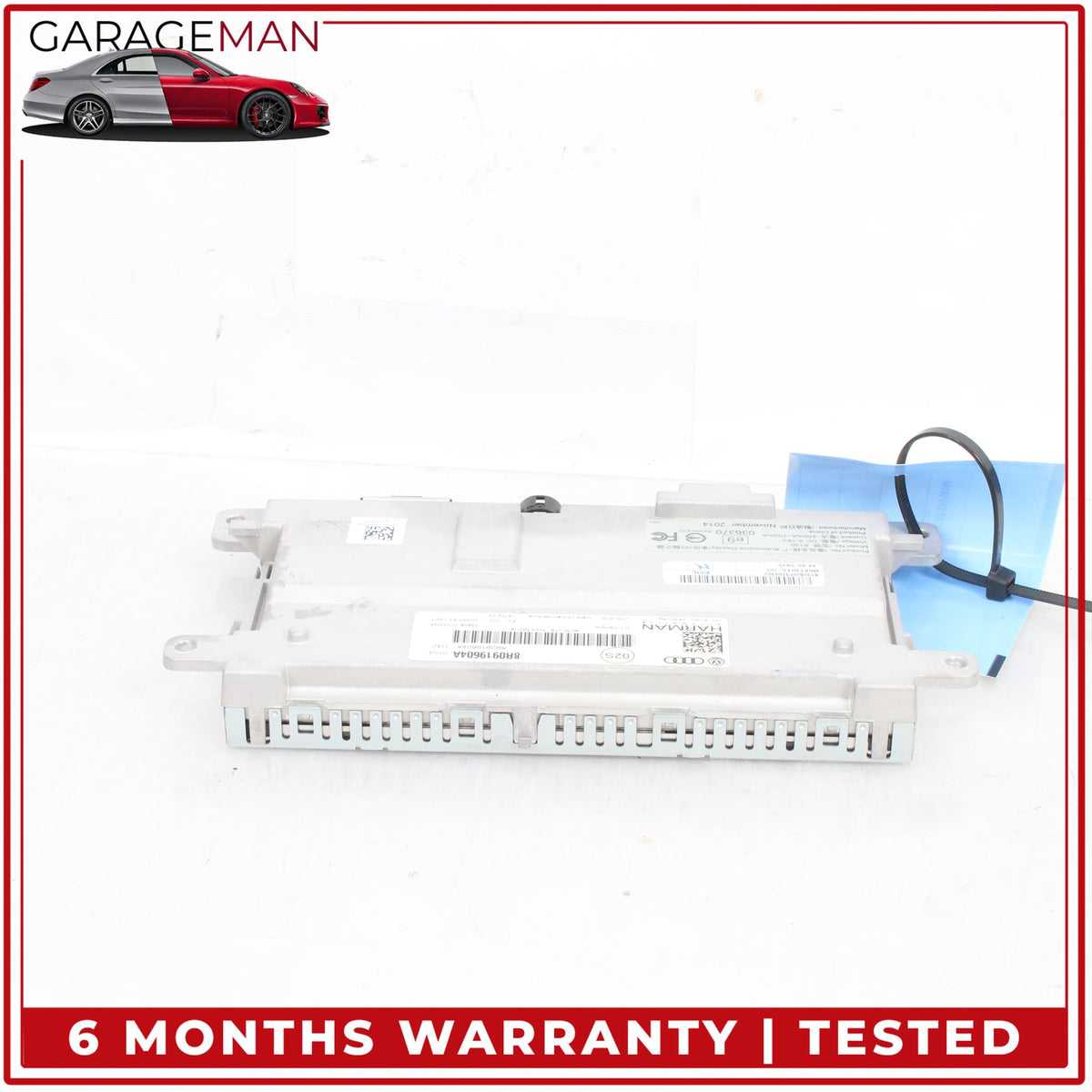 2013-2016 Audi Q7 Q5 SQ5 Front Center Dash Display Screen Monitor 8R0919604A OEM