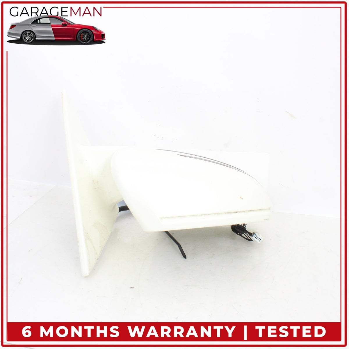 2010-2014 Mercedes W216 CL550 Right Side Door Rear View Mirror w/ Blind Spot OEM