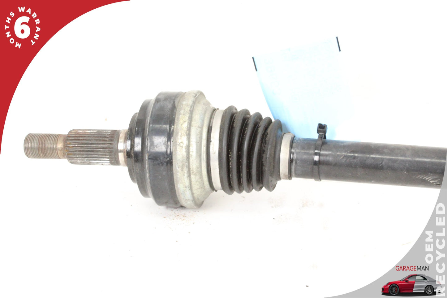 11-18 Porsche Cayenne 92A AWD 4.8 Rear Right CV Axle Shaft 7P0501201F Genuine