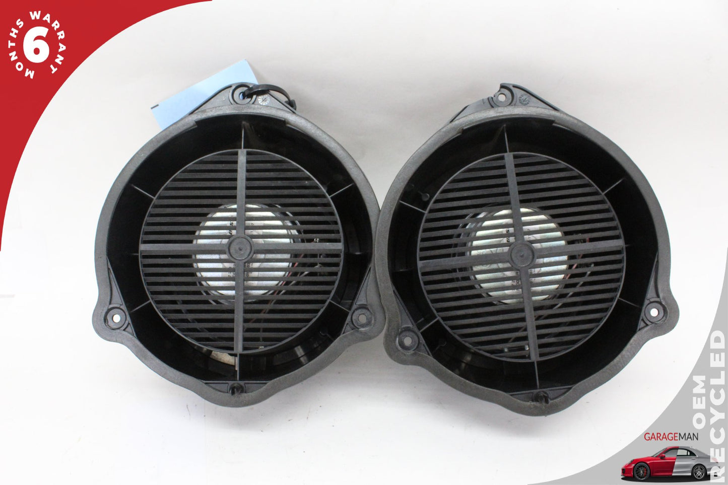 2007-2015 Audi Q7 Rear Left and Right Side Door Speaker Set 4F0035415B OEM