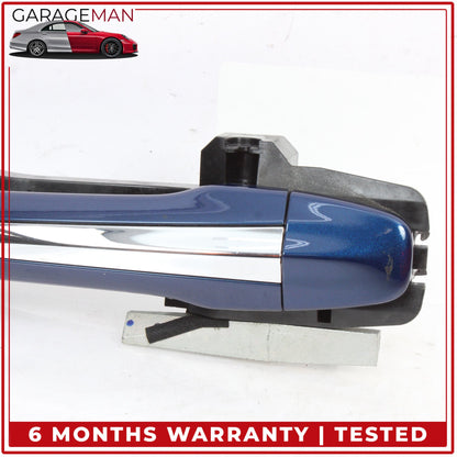 2014-2024 Infiniti Q50 Rear Right Passenger Side Exterior Door Handle Blue OEM