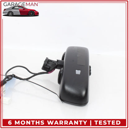 2014-2017 Mercedes W222 S550e Front Upper Windshield Rear View Mirror Black OEM