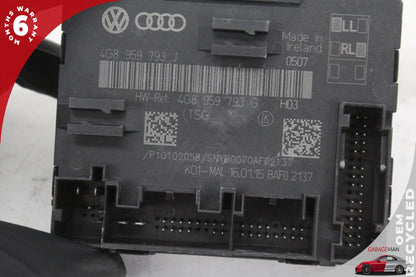 12-18 Audi A6 C7 Sedan Front Left Door Control Module 4G8959793J Genuine