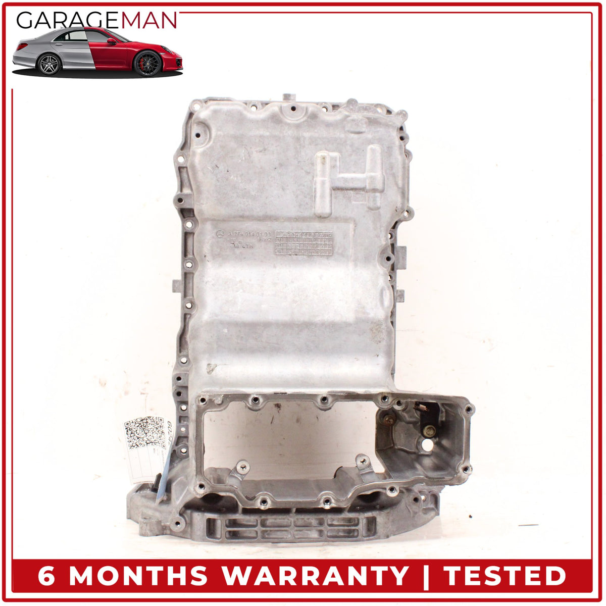 2015-2019 Mercedes W213 E300 RWD M274 Engine Motor Upper Oil Pan 2740140100 OEM