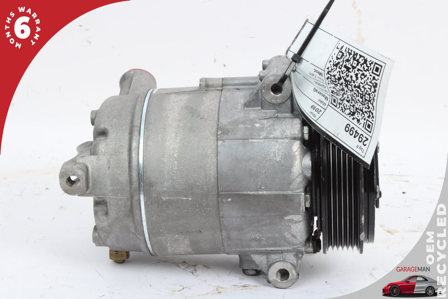 2014-2024 Maserati Ghibli M157 AC A/C Air Conditioning Compressor 06574834 OEM