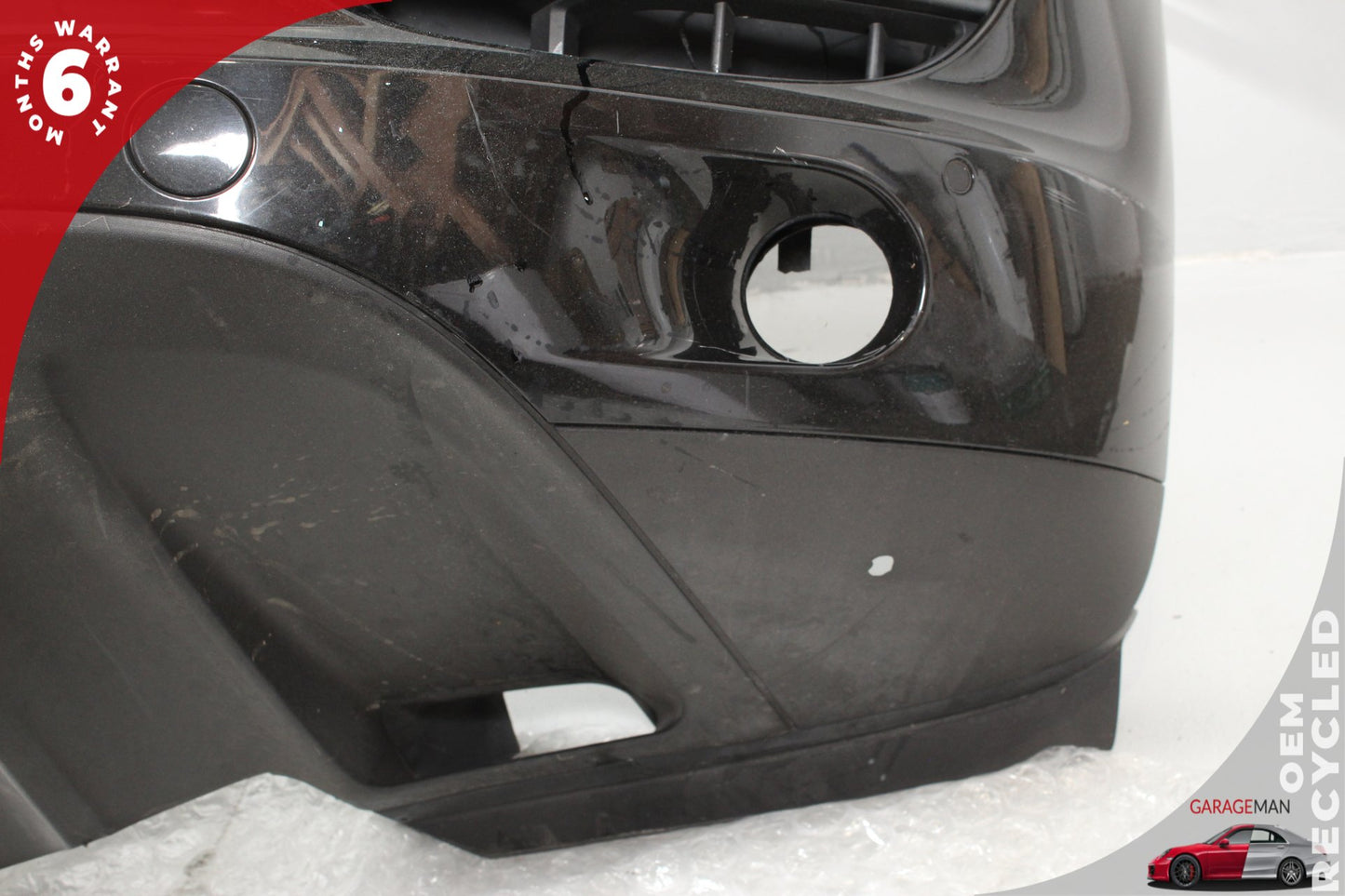 2011-2014 Porsche Cayenne 958 Front Bumper Cover Assembly Black OEM