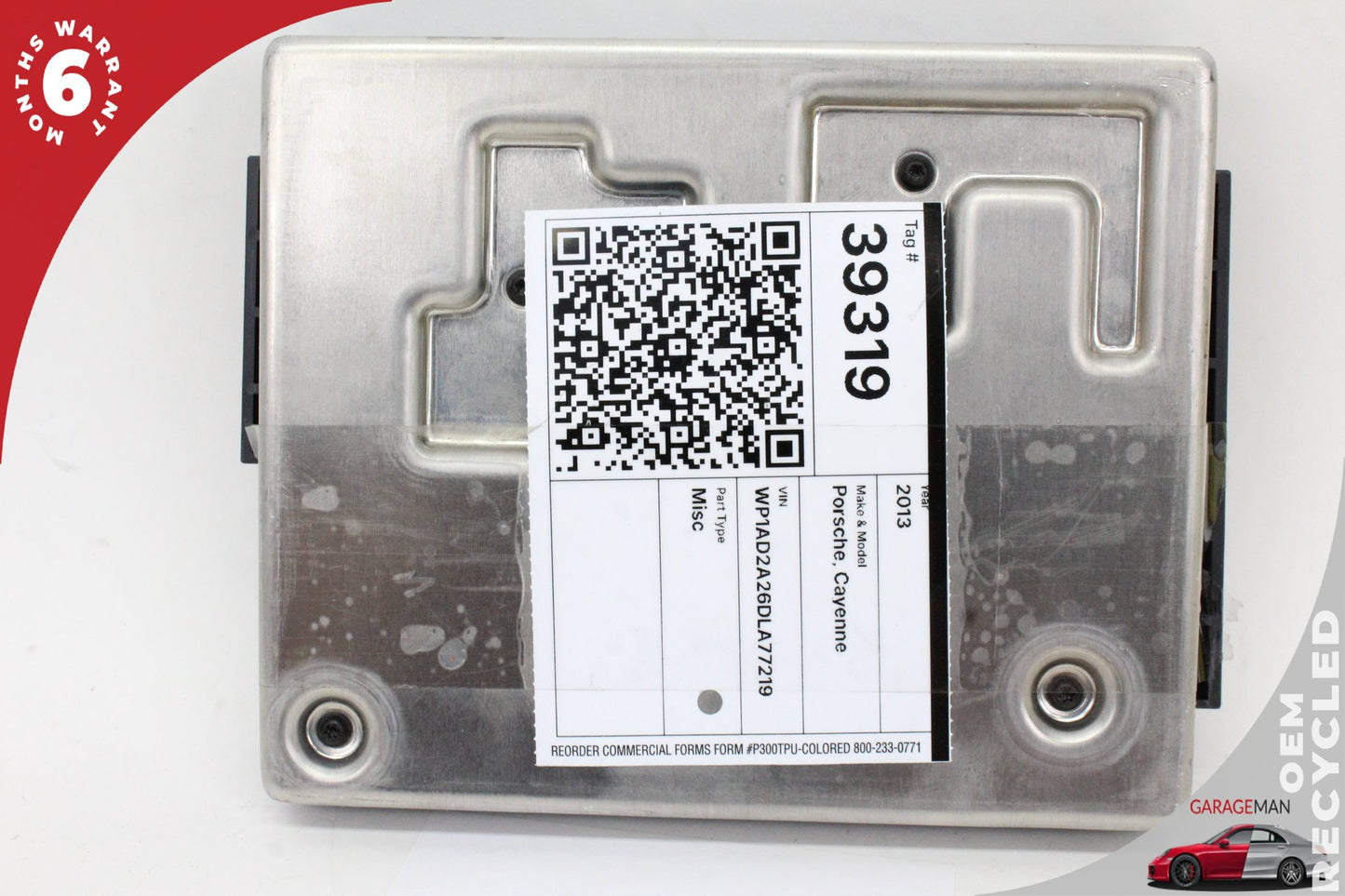 2012-2024 Porsche Cayenne BCM Body Comfort Control Module Unit 7PP907064GF OEM