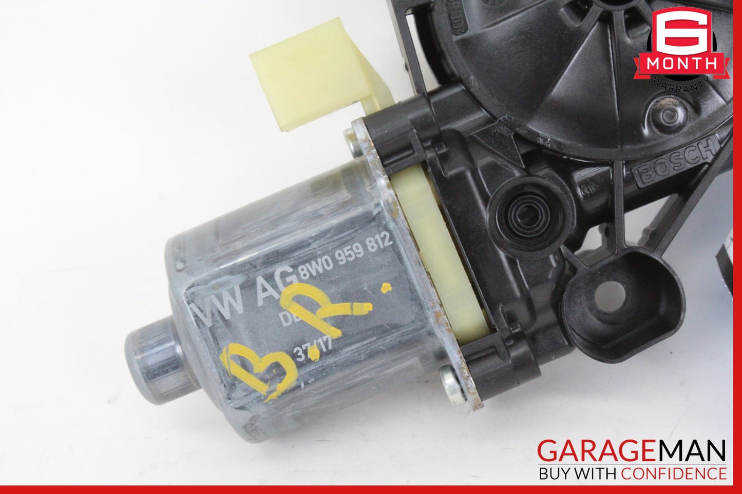 2017-2024 Audi A4 Sedan Rear Right Window Regulator Motor 8W0959812 Genuine