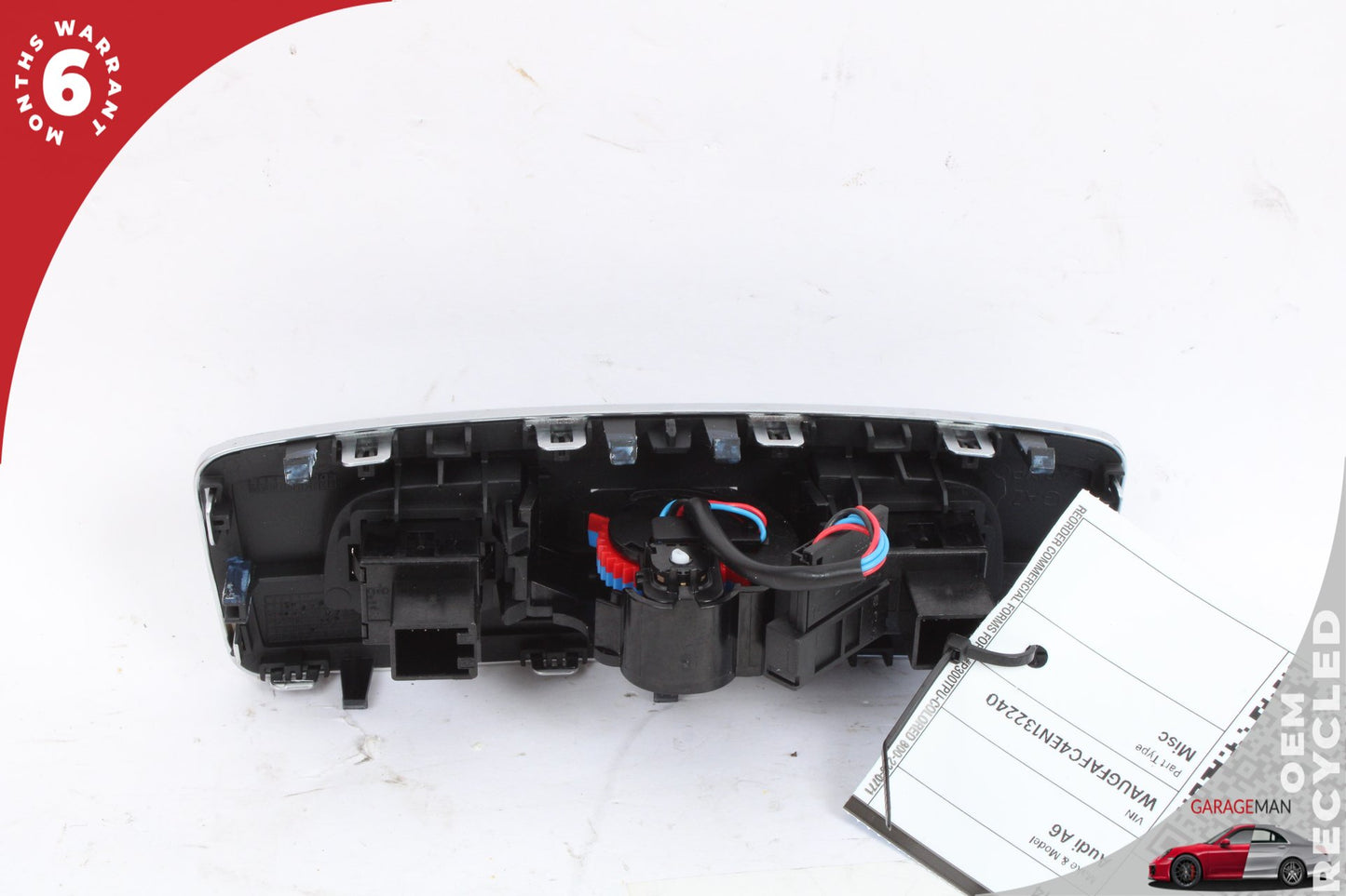 2012-2018 Audi A6 Rear Heated Seat Switch Panel Control 4G0863351A OEM
