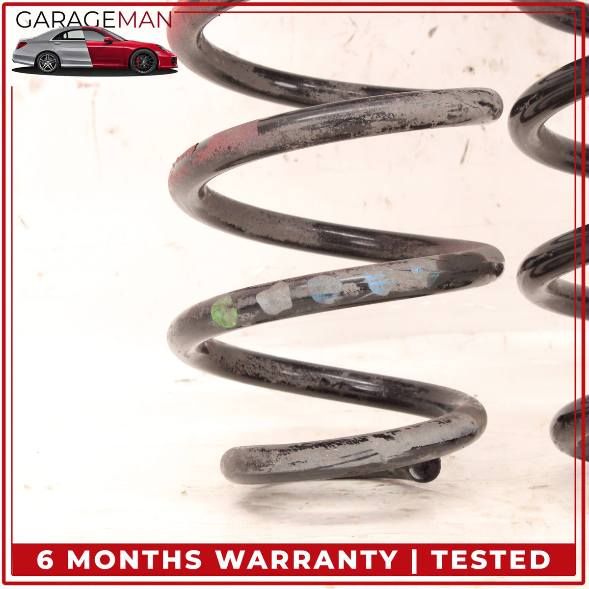 2012-2018 Audi A7 A6 Rear Left and Right Side Coil Spring Set 8K0511115 OEM