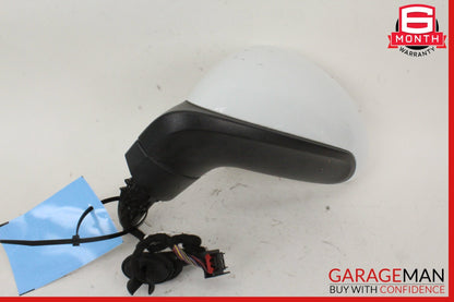 2013-2016 Porsche Cayman 981 Front Left Side Door Rear View Mirror White OEM