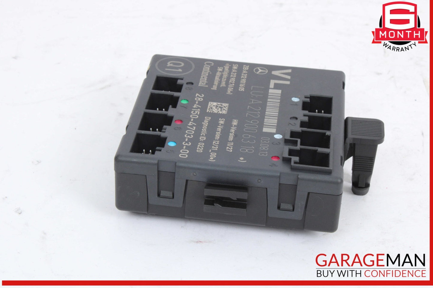 2008-2018 Mercedes-Benz E250 W212 Left Front Door Control Module 2129006318 OEM