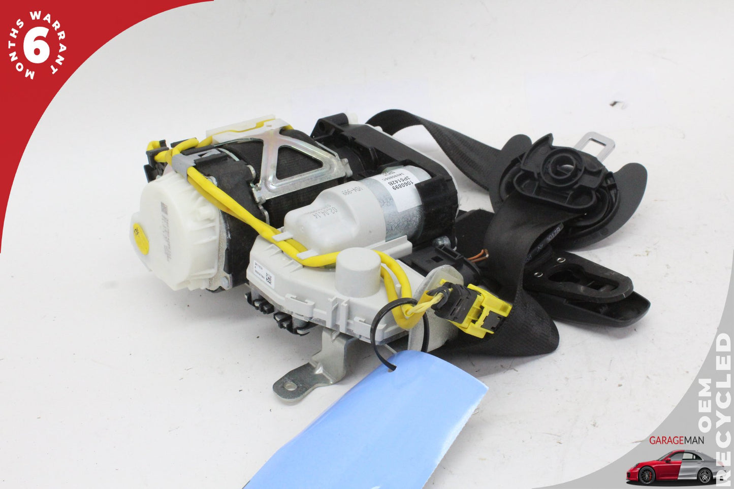 2012-2018 Audi A6 A7 Front Right Passenger Side Seat Belt Black 4G8857706G OEM