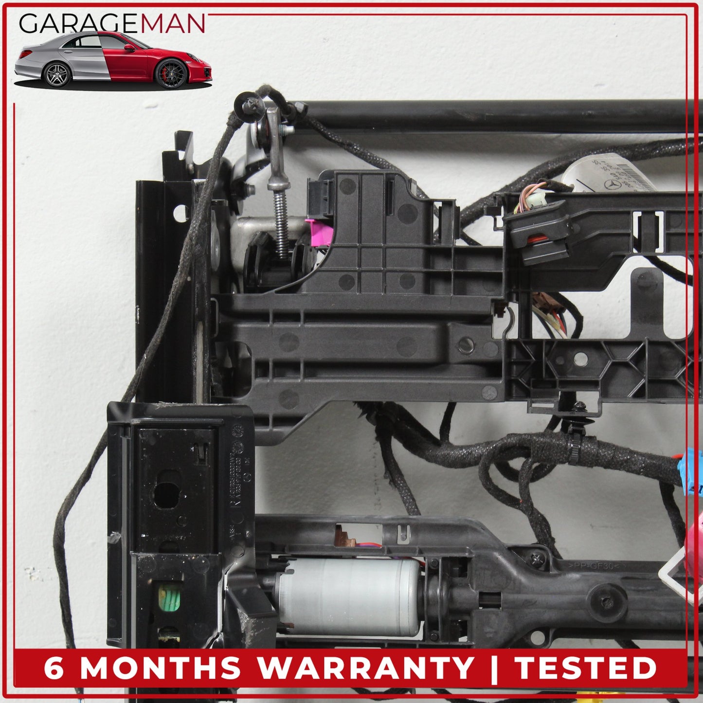2015-2023 Mercedes W205 C300 Front Right Seat Rail Track Frame w/ Motors OEM