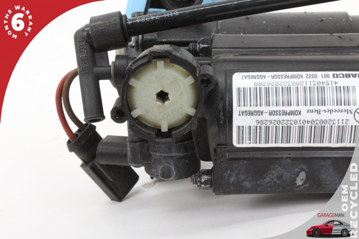 2000-2011 Mercedes W211 E500 Air Suspension Compressor Pump 2113200304 OEM