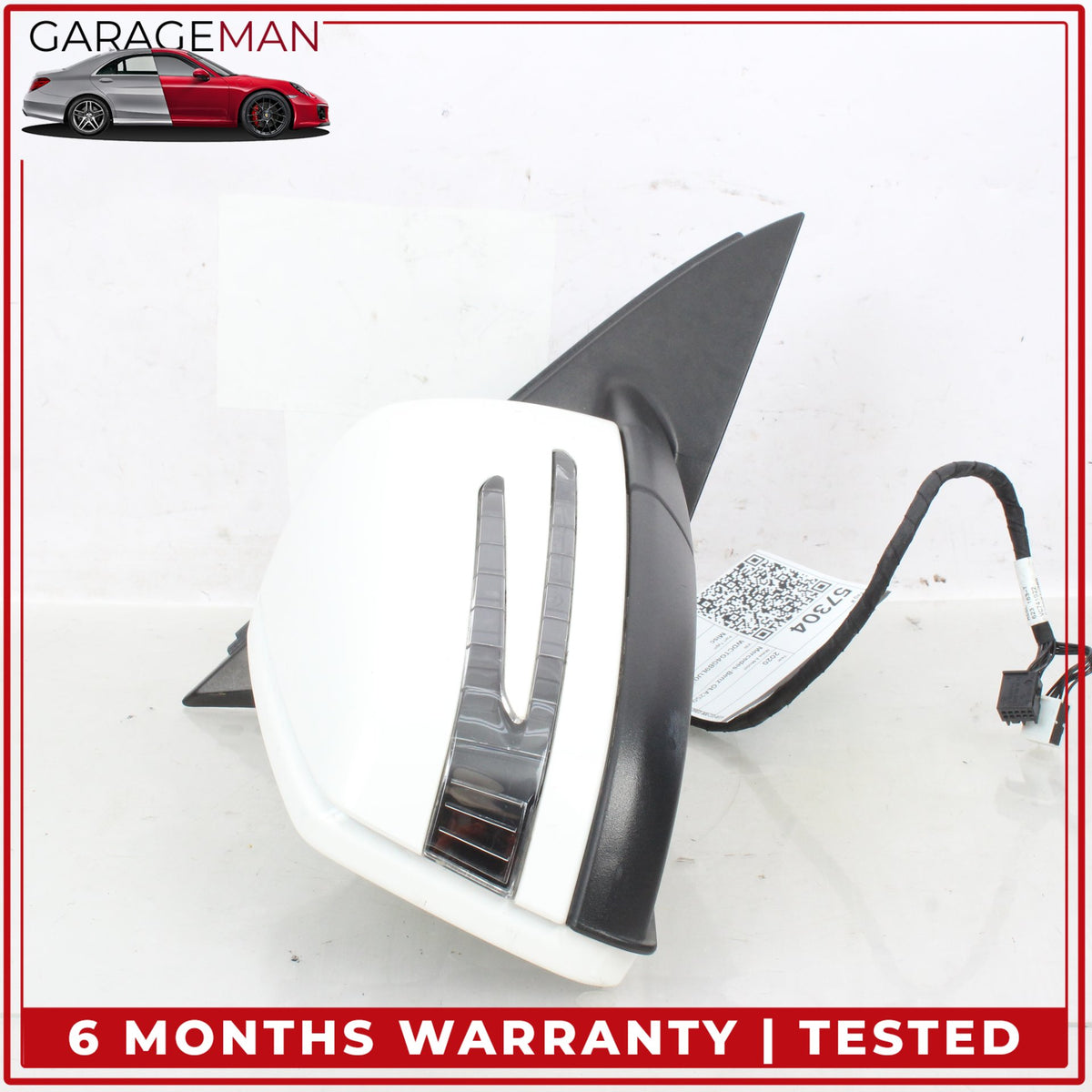 2015-2020 Mercedes X156 GLA250 Right Door Rear View Mirror w/ Blind Spot OEM