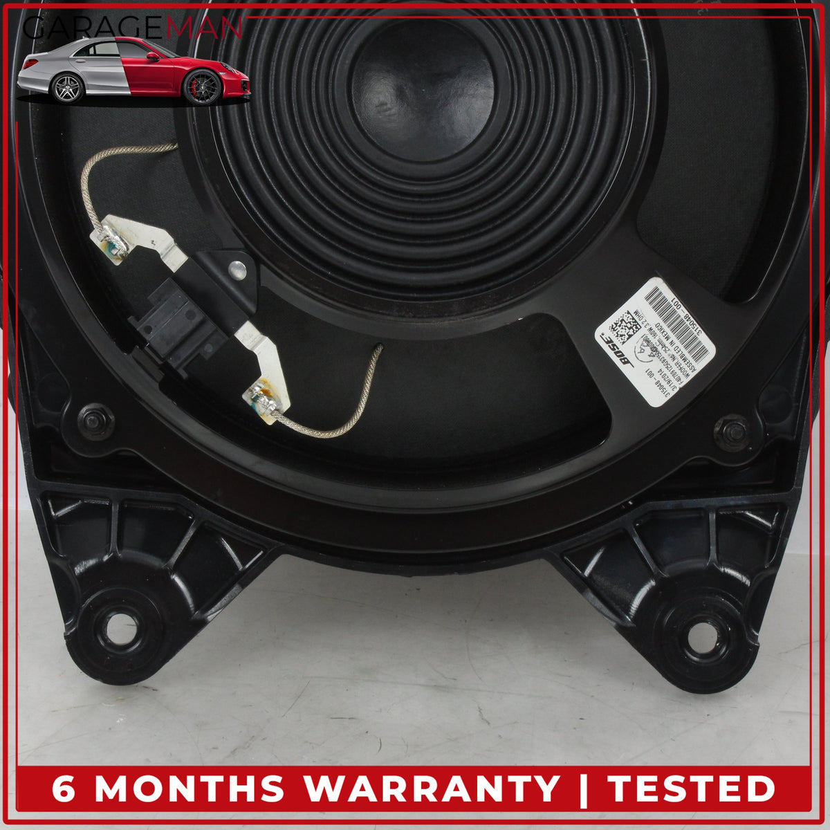2011-2018 Audi A8 Rear Deck Audio Sound Subwoofer Speaker Set Bose OEM