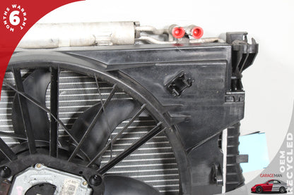 2003-2009 Mercedes-Benz E500 W211 Sedan Engine Cooling Radiator AC A/C Condenser Assembly 2115001154 OEM