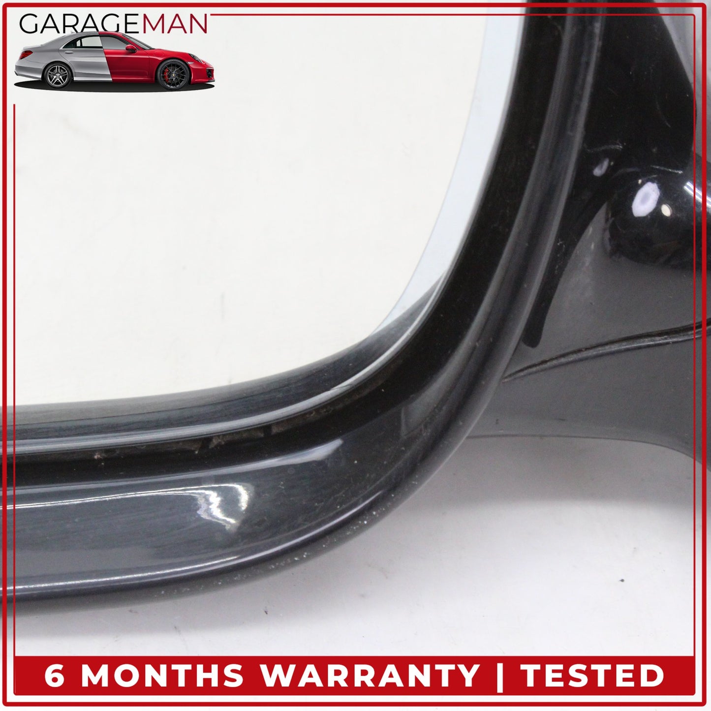 2007-2009 Mercedes W211 E350 Front Left Side Door Rear View Mirror Black OEM