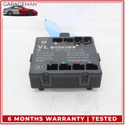2008-2018 Mercedes W207 E350 E400 Front Left Door Control Module 2129004402 OEM