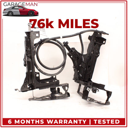 2012-2018 BMW 650i Front Left and Right Side Head Light Mount Bracket Set OEM