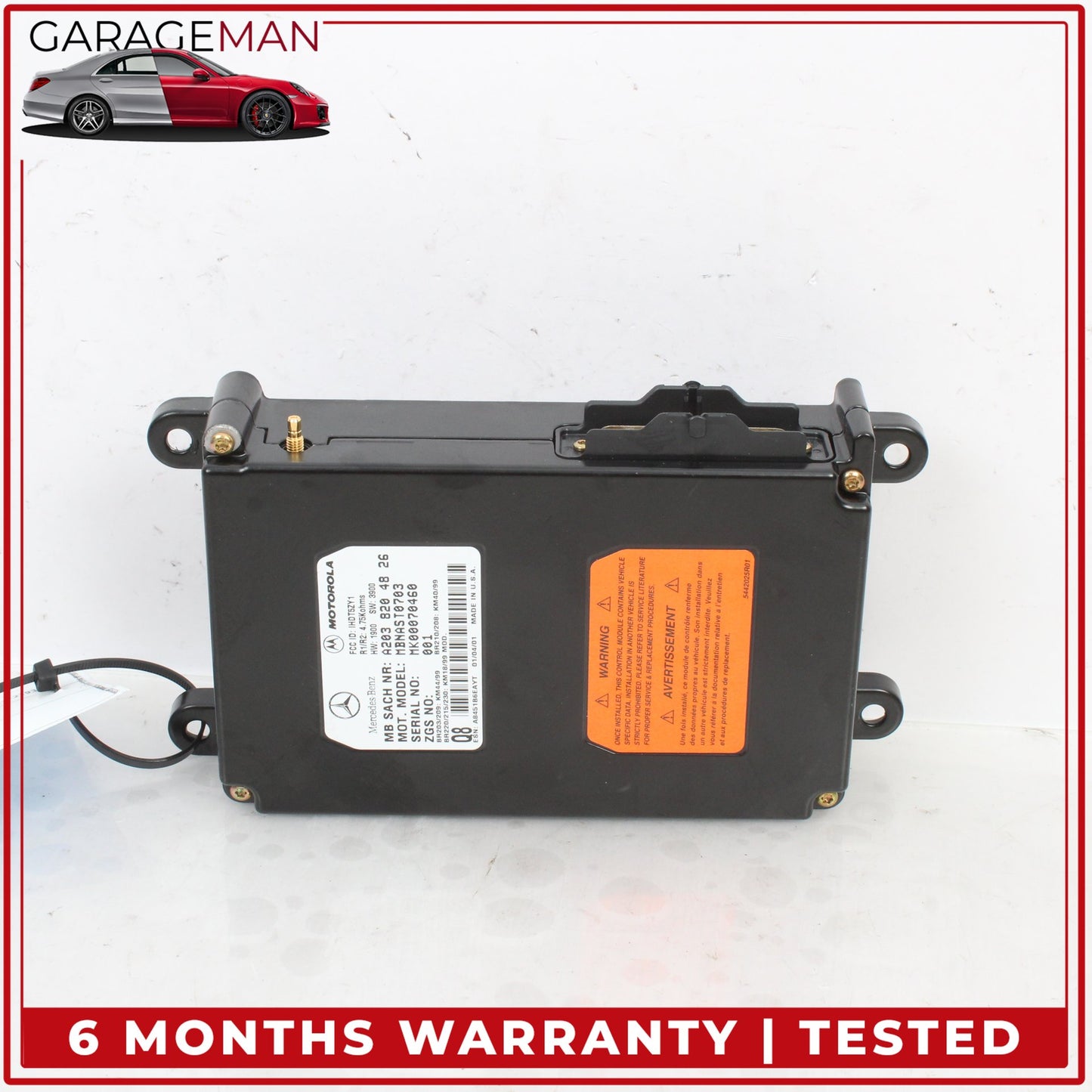 1997-2009 Mercedes R170 SLK320 Voice Command Control Module Unit 2038204826 OEM