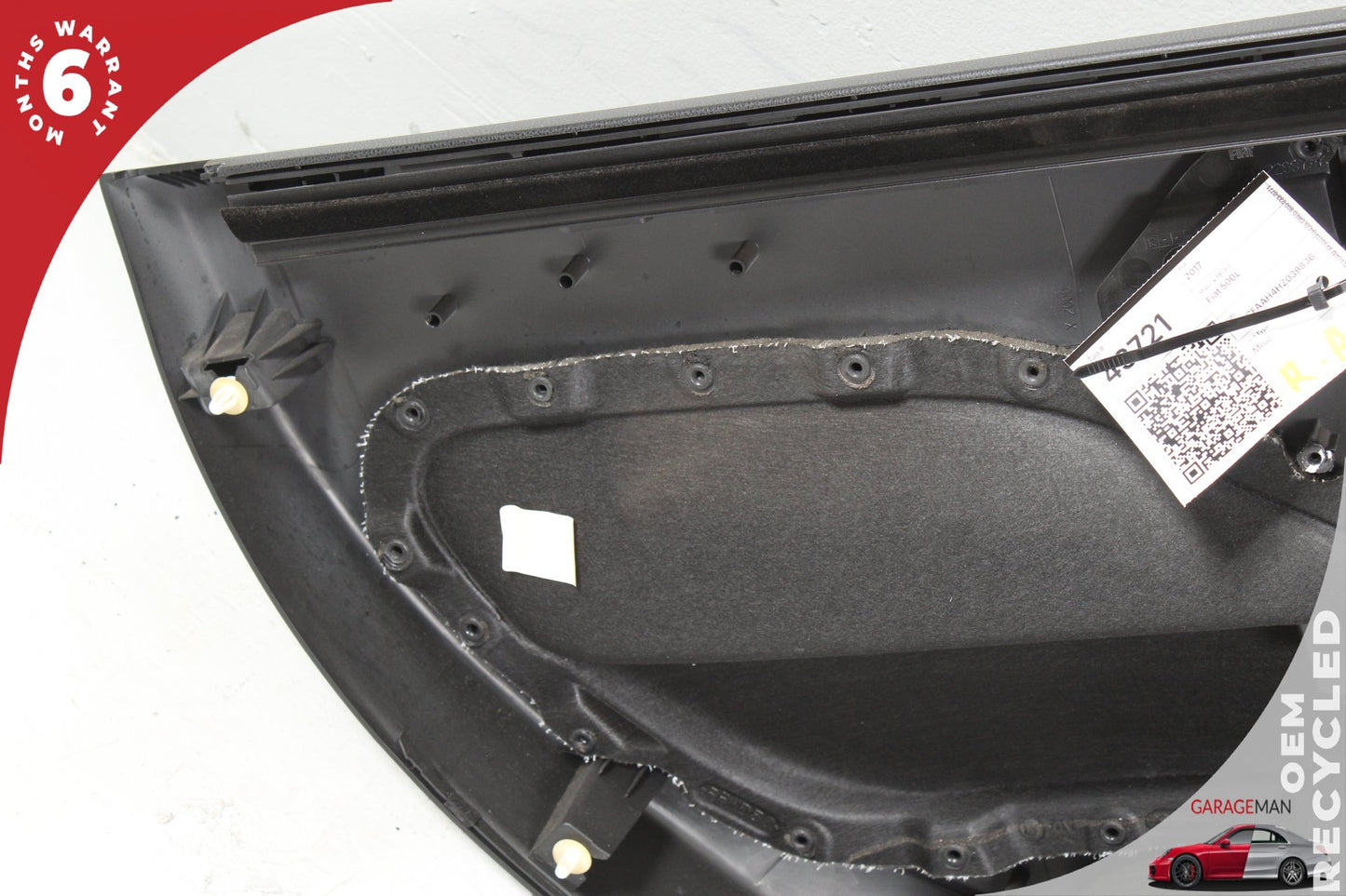 2014-2020 Fiat 500L Rear Right Passenger Side Interior Door Trim Panel OEM