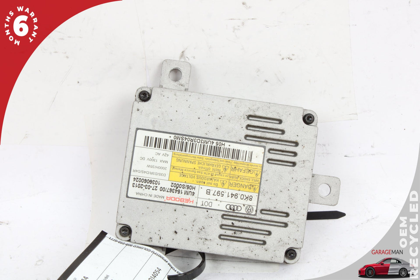 2013-2017 Audi Q5 SQ5 Left or Right Xenon HID Headlight Light Lamp Module OEM