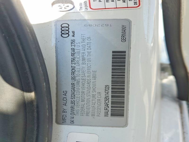 Parting Out- 2014 Audi A6- 158