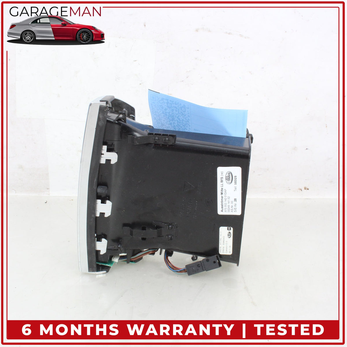 2010-2016 Porsche Panamera 970 Front Right Side Dash Inner AC A/C Air Vent OEM