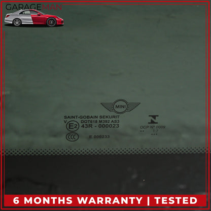 2014-2019 Mini Cooper Front Panoramic Sunroof Window Glass Panel 10027406 OEM