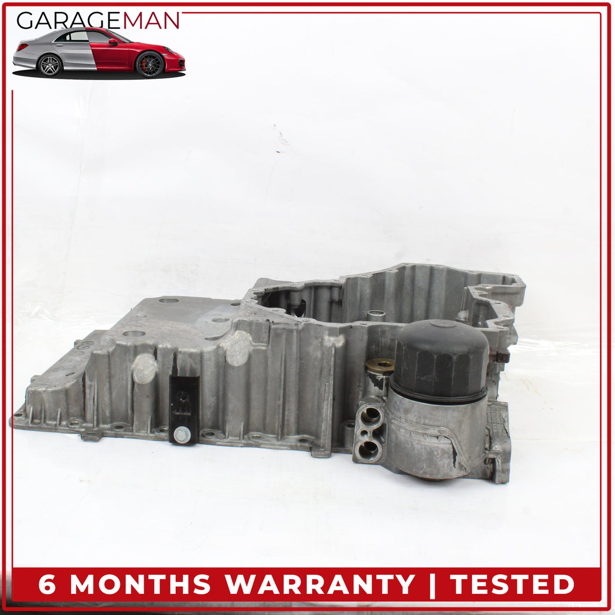 2009-2019 BMW 650i 550i X5 X6 750i 4.4L V8 N63 Engine Upper Oil Pan 7605524 OEM