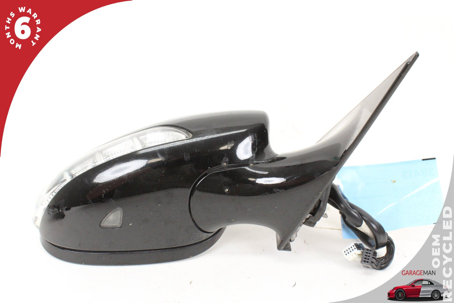 2007-2009 Mercedes W221 S550 Front Right Side Door Rear View Mirror Black OEM