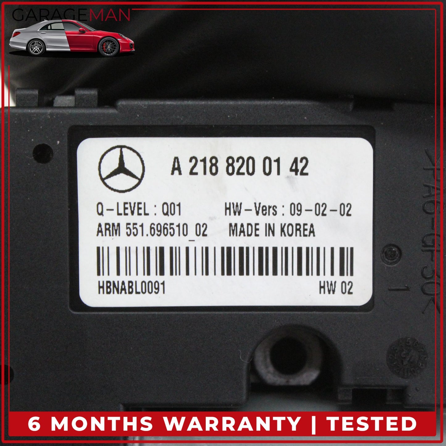 2012-2018 Mercedes W218 CLS550 E350 Sunroof Sun Roof Motor 2188200142 OEM