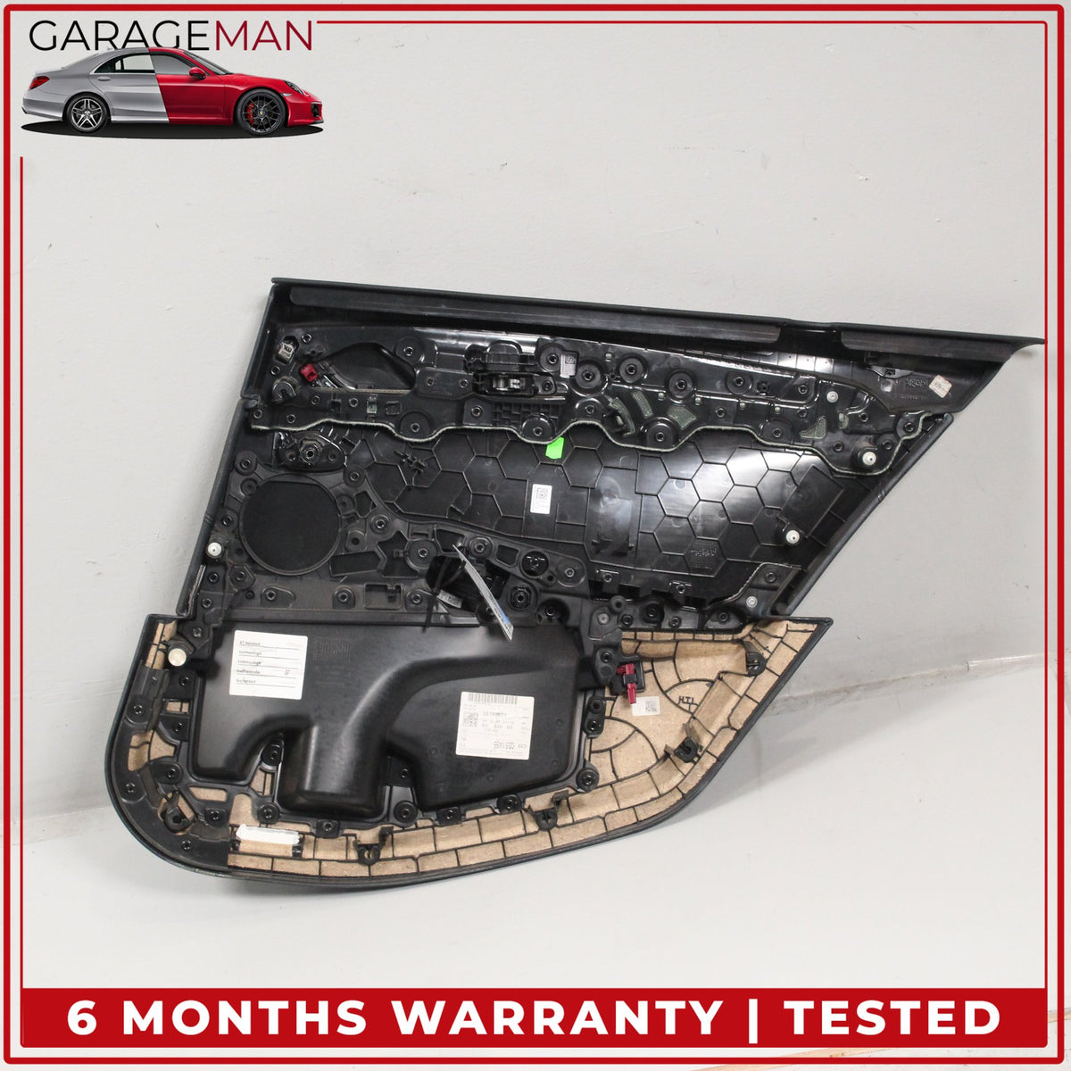 2017-2023 BMW 530e M550i G30 Rear Left Driver Side Interior Door Trim Panel OEM