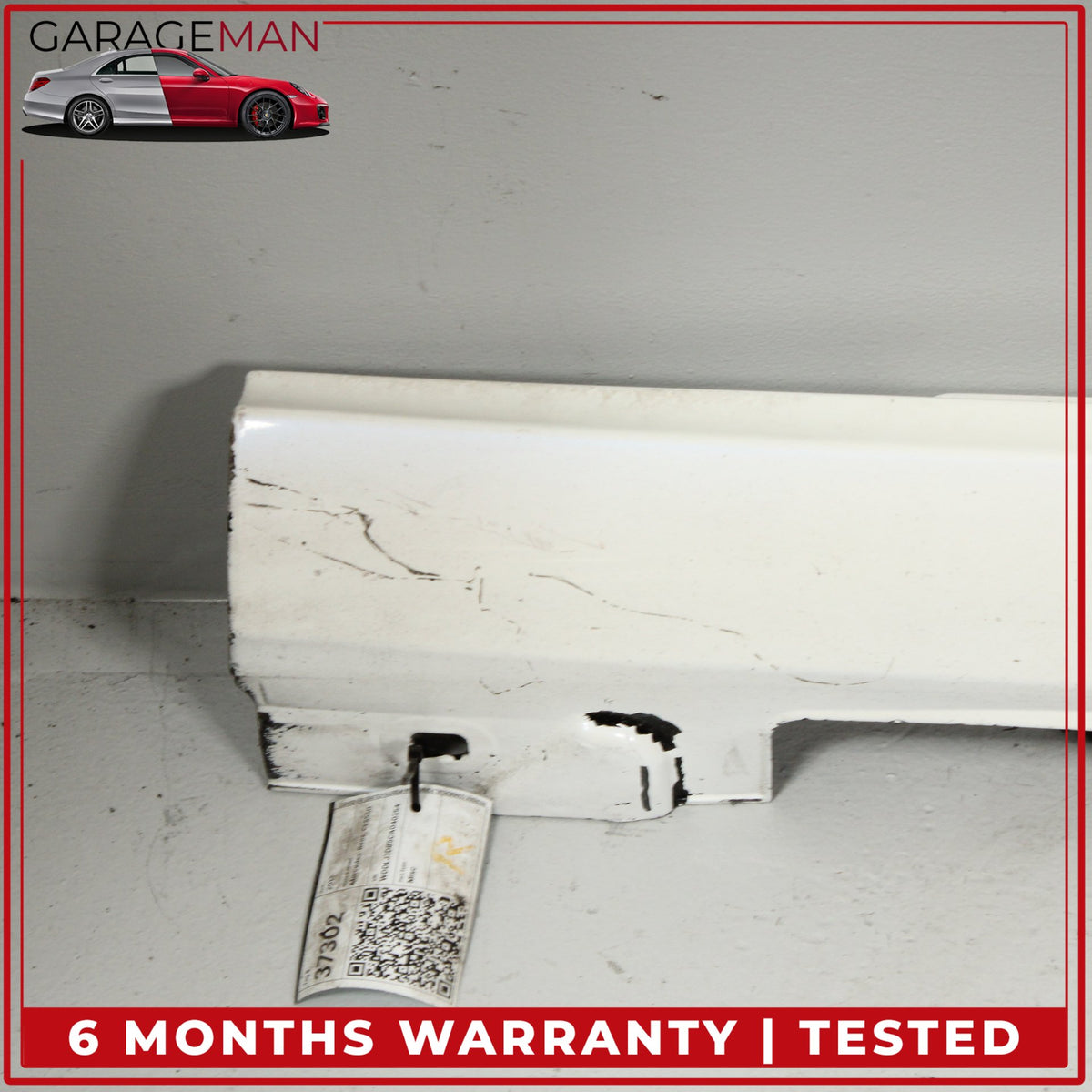 2012-2014 Mercedes W218 CLS550 Front Left Side Skirt Rocker Panel White OEM