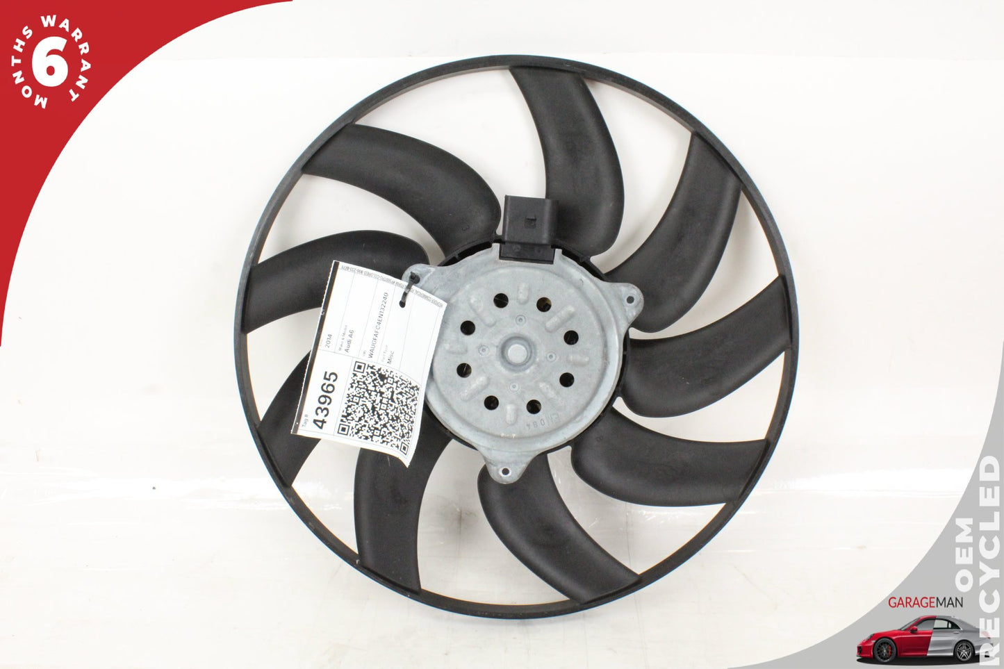 2012-2018 Audi A6 A7 Q3 Radiator Cooling Fan 8K0959455N OEM
