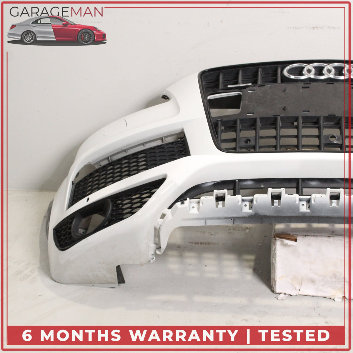 2010-2015 Audi Q7 4L SUV Front Bumper Cover w/ Grille Assembly OEM