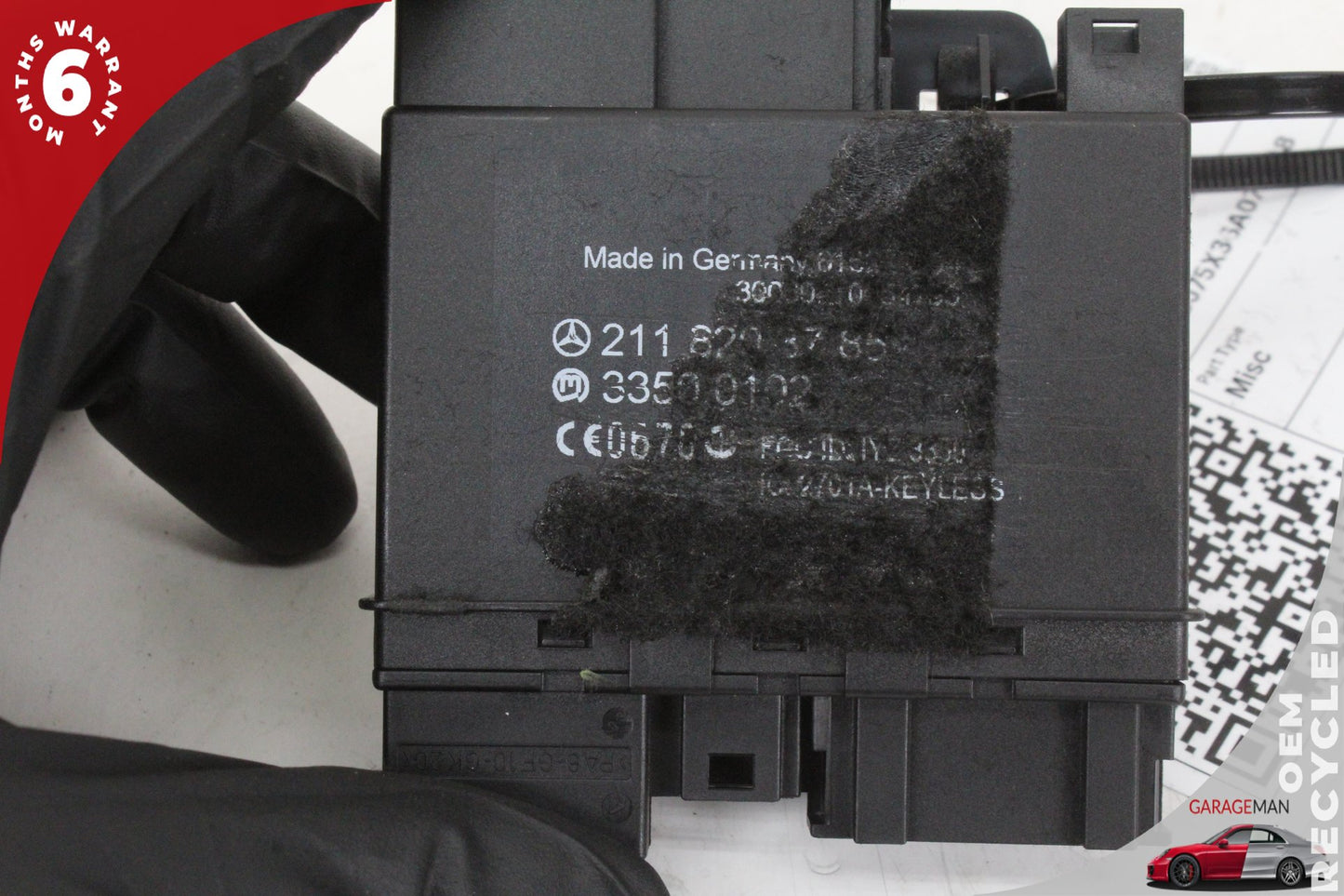 2006-2011 Mercedes W219 CLS500 Rear Door Keyless Go Control Module Unit OEM
