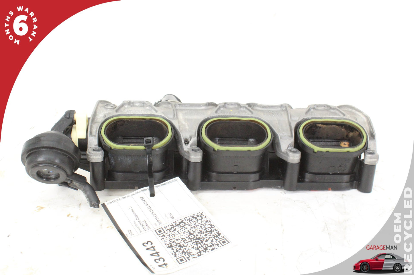 2011-2018 Porsche Cayenne 958 Right Side Lower Intake Manifold 06E133340E OEM