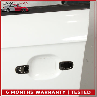 2007-2015 Audi Q7 Front Left Driver Side Door Shell Glacier White Metallic OEM