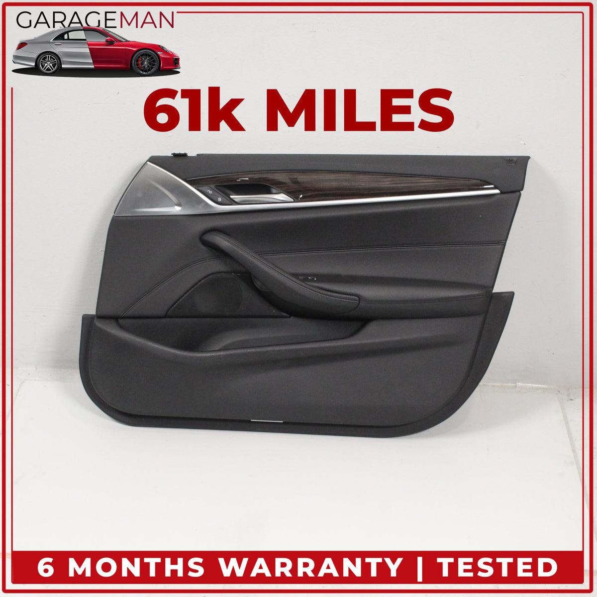 2017-2023 BMW 530e M5 M550i G30 Front Right Side Interior Door Trim Panel OEM