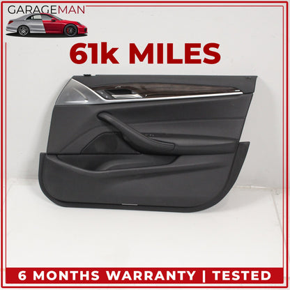 2017-2023 BMW 530e M5 M550i G30 Front Right Side Interior Door Trim Panel OEM